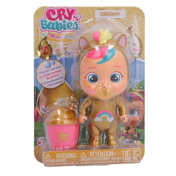 Cry Babies MT Gold Serisi Bebeği Dreamy CYM19000-1 - 2