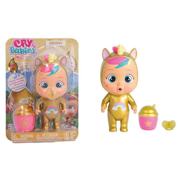 Cry Babies MT Gold Serisi Bebeği Dreamy CYM19000-1 - 3