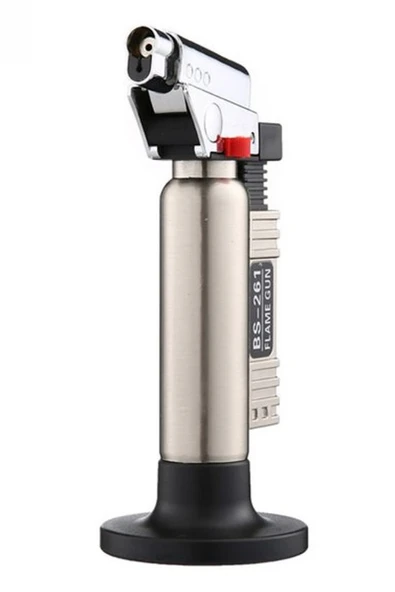 Metal Kasa Torch Pürmüz Çakmak 1300 Derece Isı Tabancası  Aşcı Pürmüzü Tıbbi Diş Pürmüzü  BS-261 - 5