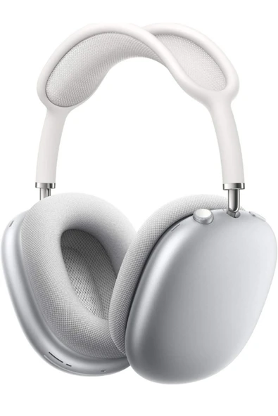 Airpods Max Fileli Kulak Üstü Bluetooth Kulaklık Ve Kılıf Pop-Up Aktif Gürültü Engelleme-Şeffaf Modu iPhone Uyumlu ( Uzay Gri )