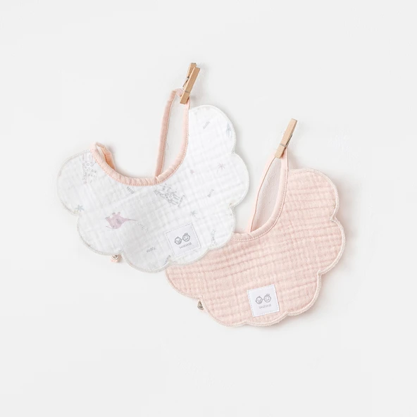 Andywawa kız bebek 2li  önlük - Resim 2