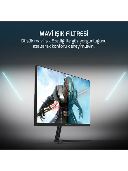 James Donkey Epic E10 23.8'' 200Hz 0.5Ms FHD VA Panel Gaming Monitör (Sıfır Ölü Piksel Garantili) - 3