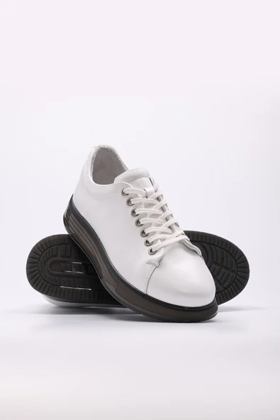 Hakiki Deri  Erkek Casual Ayakkabı 154MA24-1001 - Resim 3