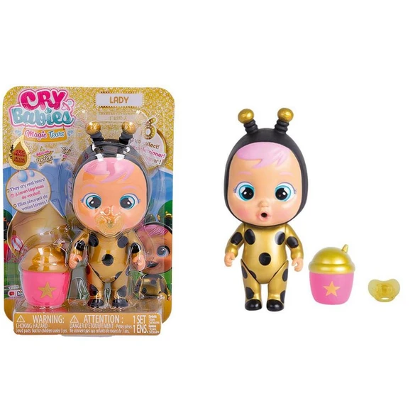 Cry Babies MT Gold Serisi Bebeği Lady CYM19000-3