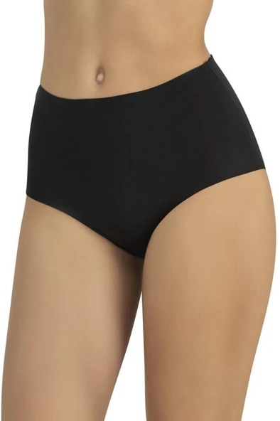 Fabony Bayan Lazer Kesim Yüksek Bel Bato Slip Külot Korse 2040B - Resim 2