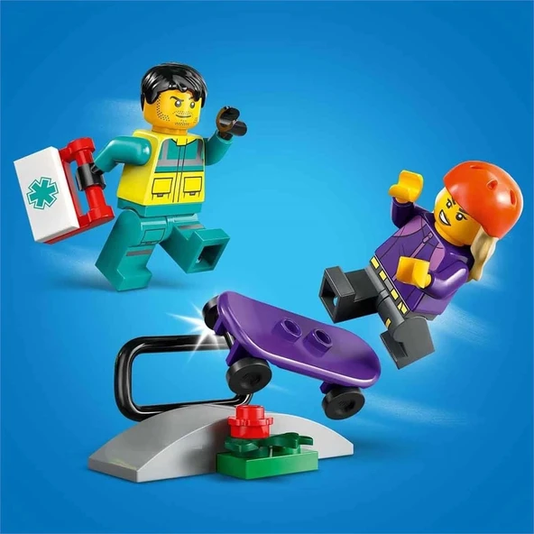 LEGO City Acil Yardım Ambulansı - 60451 - 3