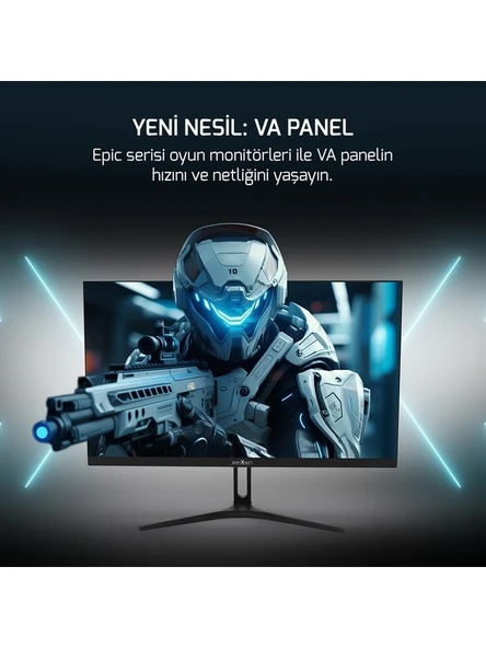 James Donkey Epic E10 23.8'' 200Hz 0.5Ms FHD VA Panel Gaming Monitör (Sıfır Ölü Piksel Garantili) - 10