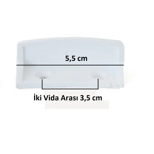 Sineklik Tutamak, Beyaz 12 Adet - 2