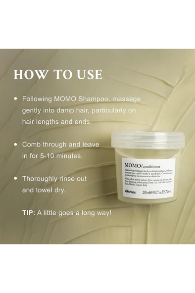 Momo: Nem Dengesini Koruyan Yumuşatıcı Provitamin B5 Saç Kremi 250ml 8004608276715 BEAUTYSECRETS57