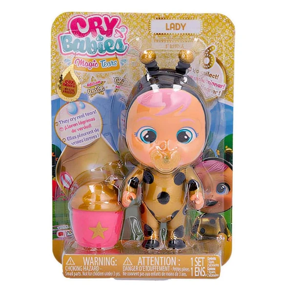 Cry Babies MT Gold Serisi Bebeği Lady CYM19000-3 - 2