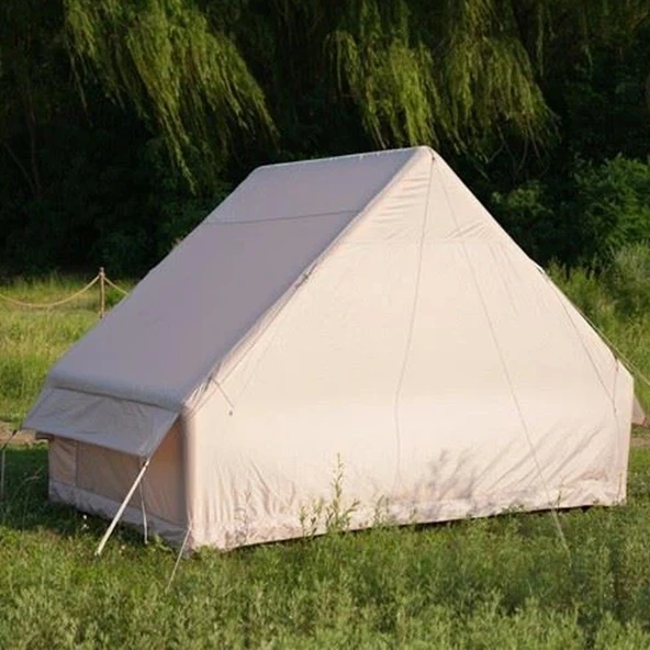 Yek Outdoor 6 Kişilik 4 Mevsim Pompalı ve Soba Çıkışlı Şişme Çadır 300x210x200cm - 4