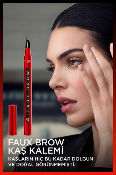 Loreal Paris Infaillible Faux Brow Ultra İnce Uçlu Kaş Kalemi - Light Brunette - 8