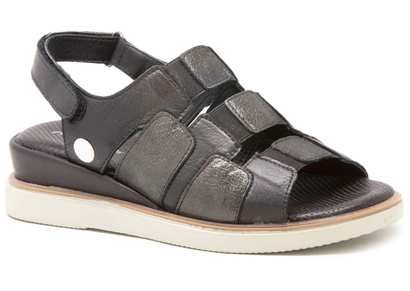 Mammamia D25ys 5040 Siyah Bayan Ayakkabı Terlik-Sandalet ürün görseli 1