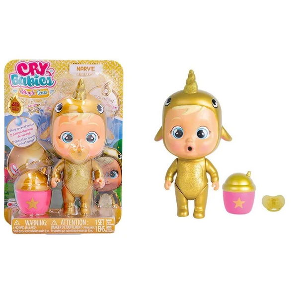 Cry Babies MT Gold Serisi Bebeği Narvie CYM19000-5