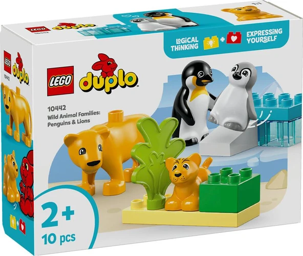 LEGO Duplo 10442 Wild Animal Families: Penguins and Lions