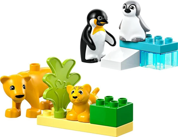 LEGO Duplo 10442 Wild Animal Families: Penguins and Lions - 3