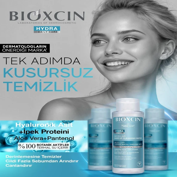 Bioxcin Hydra Micellar Kusursuz Makyaj Temizleme Suyu 2 x 500 ml - 2
