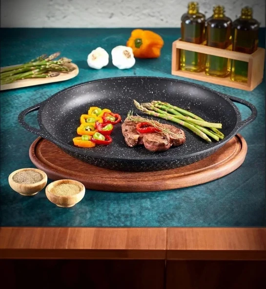 Lavonni 36 cm Döküm Saç Tava