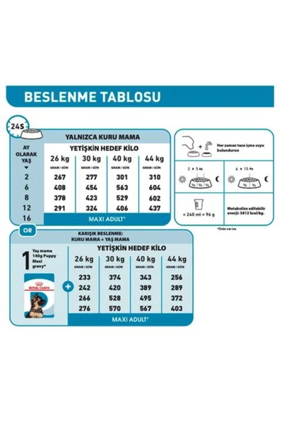 ROYAL CANİN   Maxi Puppy Yavru Köpek Yaş Maması 140 gr X 10 Adet - 3