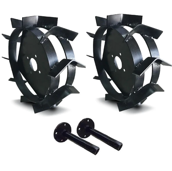 Çapa Makinaları Demir Teker Ve Aks Takımı 400x8-27 mm