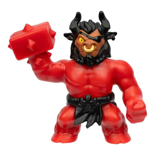 Goojitzu Smash Strikers Tekli Figür Paketi Scrunchy Terrorbull GJT57000-4 - 4