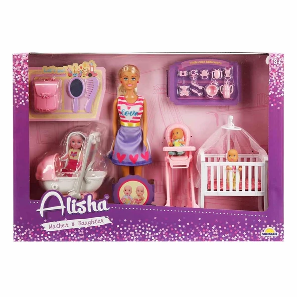 Alisha Mother & Daughter Bebek Bakım Seti - S01003389 - 2