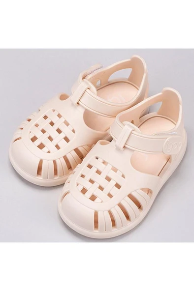 İgor S10271-079 TOBBY SOLID Kız Çocuk Sandalet Bej 20-29