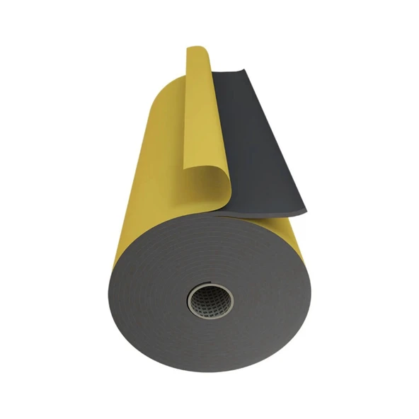 Araç Ses Isı Yalıtım İzolasyon Bandı En:100 cm Kalınlık:5 mm Uzunluk:1 Metre Yapışkan Kauçuk Sünger - 6