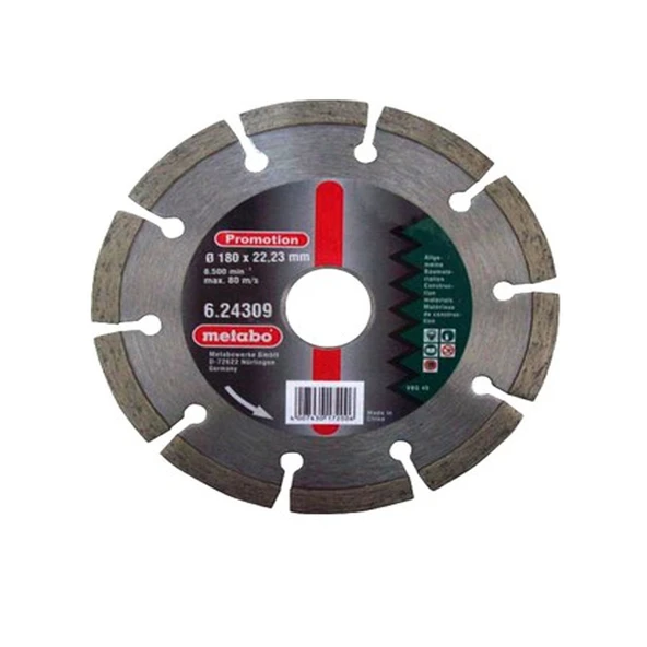 Metabo 6.24309 Elmas Daire Testere Bıçağı 180 mm