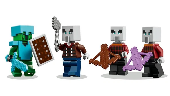 LEGO Minecraft 21267 The Illager Desert Patrol - 4