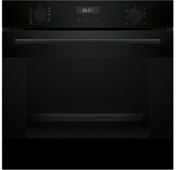 Bosch HUA717BA0T Siyah Ankastre Fırın