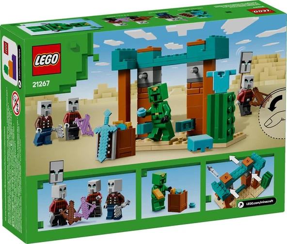 LEGO Minecraft 21267 The Illager Desert Patrol - 2