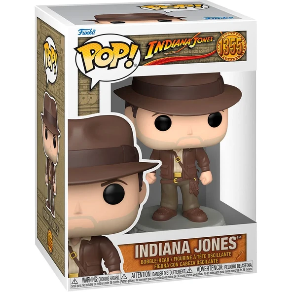 Funko POP Figür Movies Indiana Jones Raiders of the Lost Ark Indiana Jones with Jacket - 2