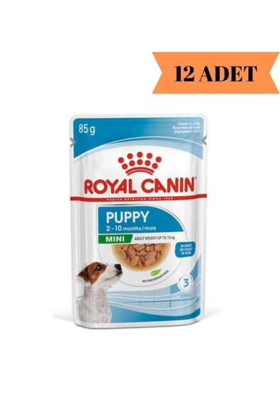 ® Puppy Mini Gravy Yavru Köpek Yaş Maması 85 Gr*12