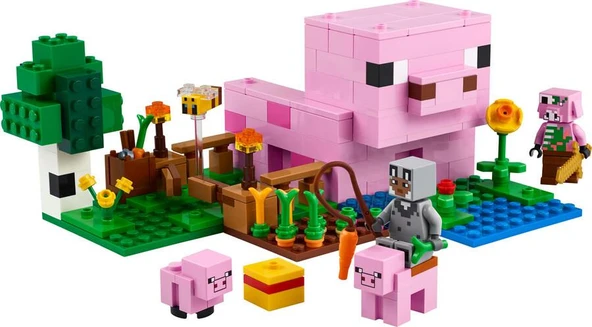 LEGO Minecraft 21268 The Baby Pig House - 3