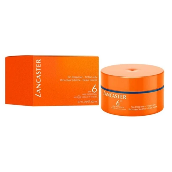 Lancaster Tan Deepener Tinted Jelly SPF6 200 ml Vücut Bronzlaştırıcı Güneş Bakım Ürünü - 2