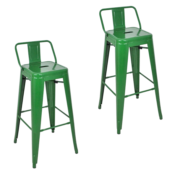 Tolix Sırtlı Metal Bar (2 Adet) - 8