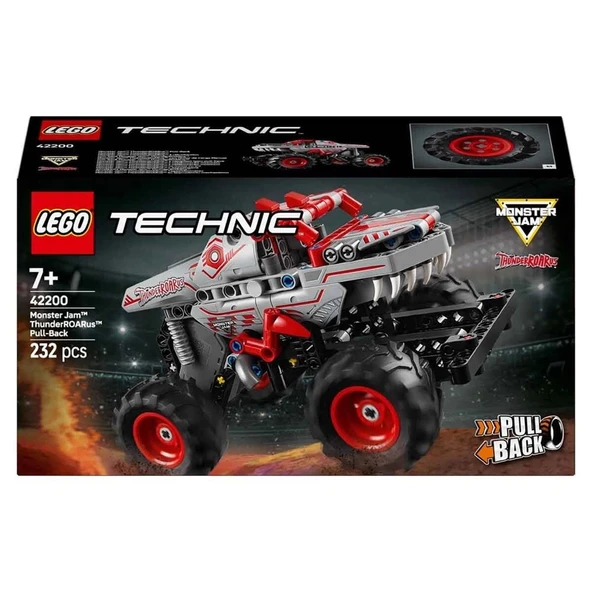 LEGO Technic Monster Jam ThunderROARus Çek-Bırak - 42200 - 5