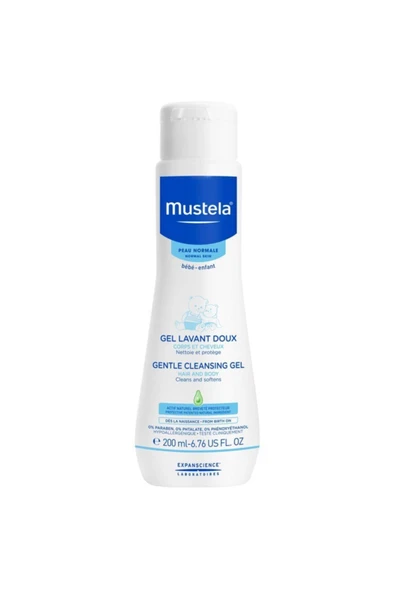 Mustela Gentle Cleansing Gel Yenidoğan Şampuan 200 ml