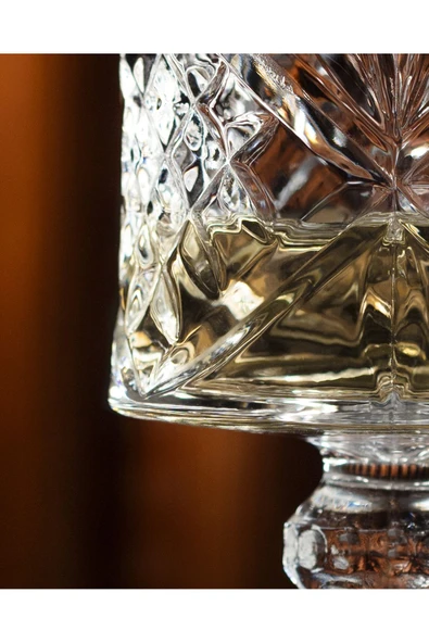 Aron 4-lü Uzun Boy Şarap Kadehi Seti - Resim 3