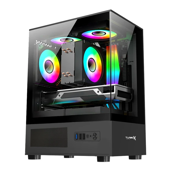 Turbox Tx6281 Ryzen 7 5700X 16GB Ram 512GB M.2 NVMe SSD 8GB RX5500XT Oyuncu Masaüstü Bilgisayarı