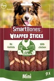 Smart Bones Tavuk Sargılı Çubuk Mini Köpek Ödülü 9'lu 112gr