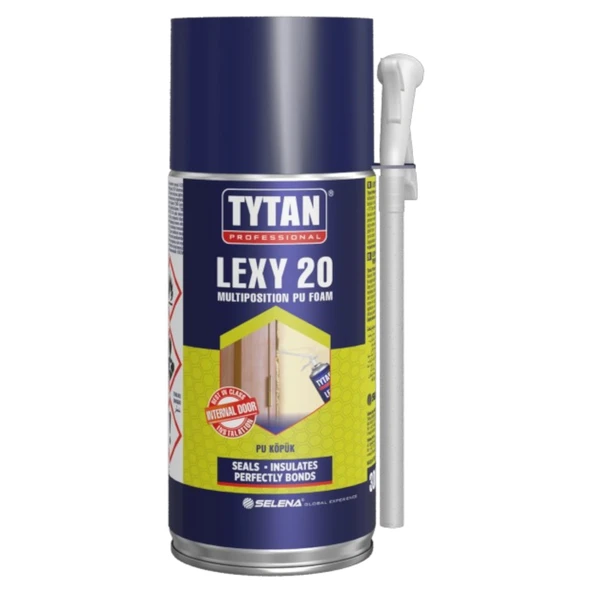 Tytan Lexy 20 Pipetli Poliüretan Pu Köpük Sprey Kapı Pencere Yalıtım Dolgu Doldurucu 300 ml - 2
