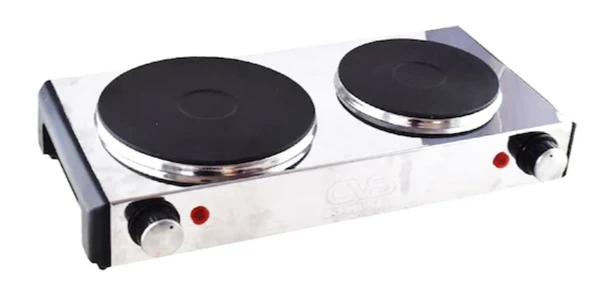 CVS Dn 203 Ikili Inox Elektrikli Ocak