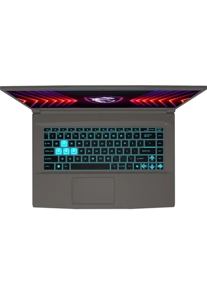 MSI Thin 15 B12VE-1625XTR i5-12450H 16 GB 512 GB SSD RTX4050 15.6" Full HD Gaming Laptop - 6