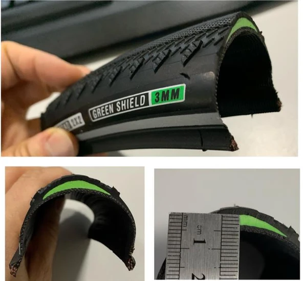 BİKE SKY OBOR  20X4.00 ESCORT   3MM Zırhlı  Fat Bike Bisiklet Lastik Seti İÇ DIŞ LASTİK - Resim 6