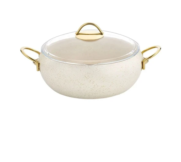 Lavonni 24 cm Granit Güveç Derin Tencere