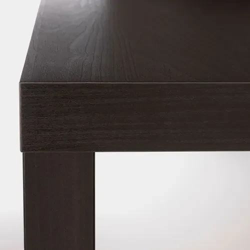 IKEA Lack Orta Yan Sehpa Masa Siyah 55x55 Cm Mobilya - 4