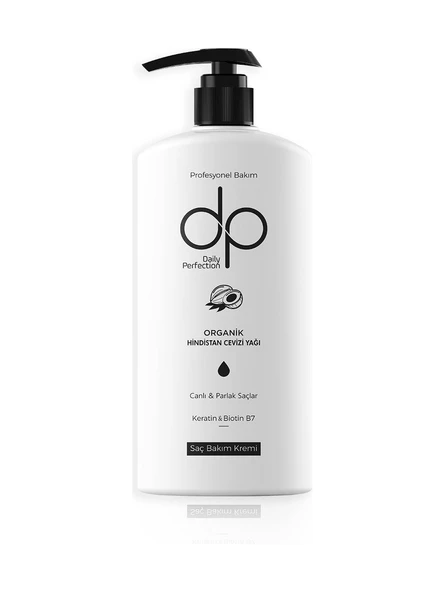 Dp Daily Perfection Saç Bakım Kremi Organik Hindistan Cevizi Yağı 500 ml