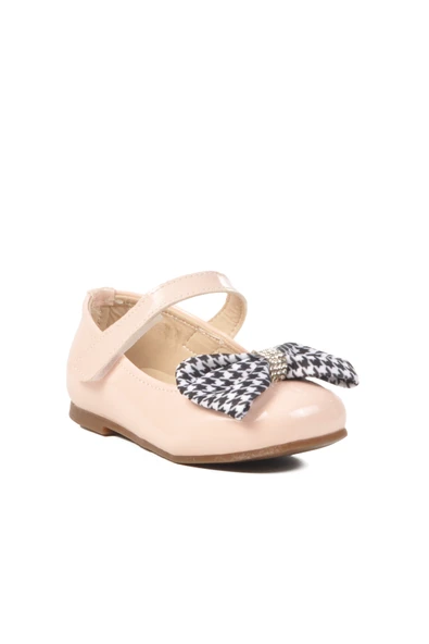 Ayakmod Pudra Rugan Kurdeleli Hafif Kız Çocuk Babet 180 B - 3